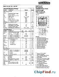 Datasheet SKIIP312GD120-302WT manufacturer Semikron